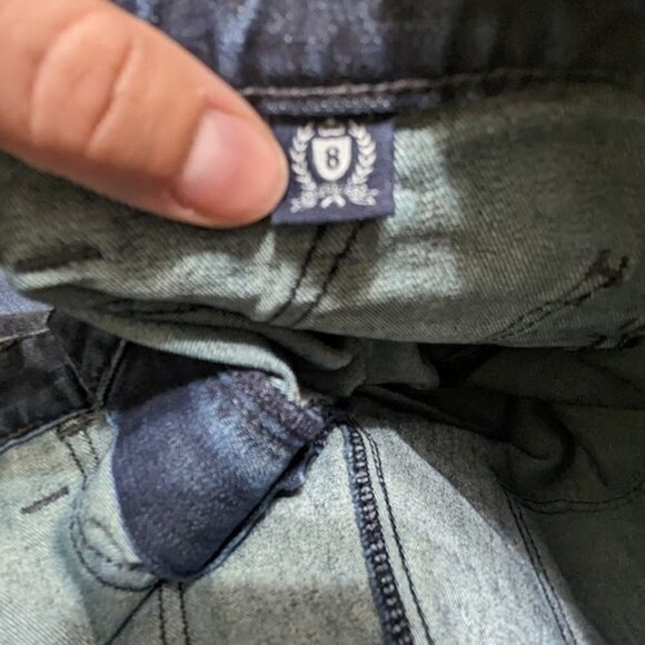 Tommy Hilfiger Capri Jeans 8 Dark Wash - Picture 9 of 10